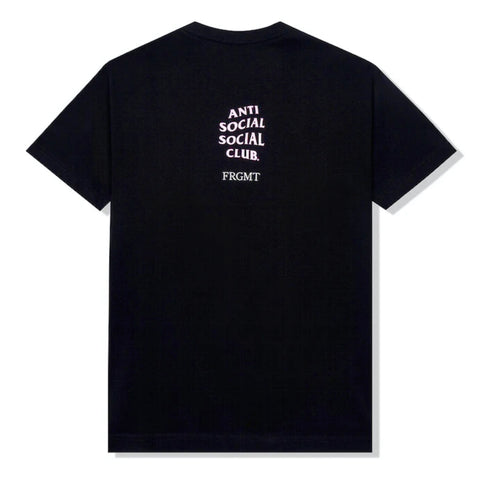 Anti Social Social Club X Fragment Called Interference Tee Black Pink