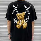 Rickyisclown [RIC] Teddy Bear Smiley Tee Black [R8211019-B5] RICKYISCLOWN RICKYISCLOWN - originalfook singapore