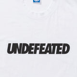 Undefeated Big Logo Tee White undefeated undefeated - originalfook singapore