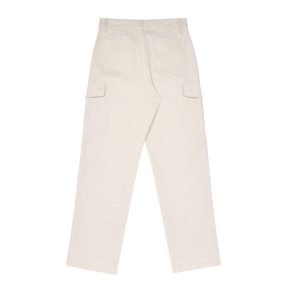 (60% OFF) ADLV X LISA A Logo Emblem Embroidery Cargo Long Pants Ivory ADLV ADLV - originalfook singapore