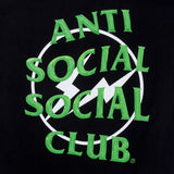 Anti Social Social Club X Fragment Precious Petals Tee Black Green ANTI SOCIAL SOCIAL CLUB ANTI SOCIAL SOCIAL CLUB - originalfook singapore