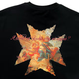 Rickyisclown [RIC] Vintage Oil Painting Tee Black [R4220414C-Y6] RICKYISCLOWN RICKYISCLOWN - originalfook singapore