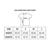 FEAR OF GOD Essentials Felt Logo Long Sleeve Tee Wheat FEAR OF GOD FEAR OF GOD - originalfook singapore