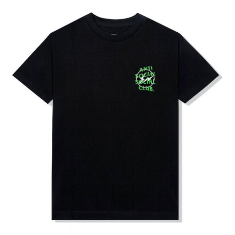 Anti Social Social Club X Fragment Precious Petals Tee Black Green