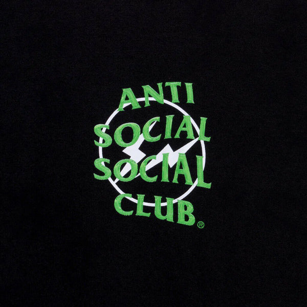 Anti Social Social Club X Fragment Precious Petals Tee Black Green ANTI SOCIAL SOCIAL CLUB ANTI SOCIAL SOCIAL CLUB - originalfook singapore