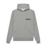 FEAR OF GOD Essentials Felt Logo Hoodie Dark Oatmeal FEAR OF GOD FEAR OF GOD - originalfook singapore