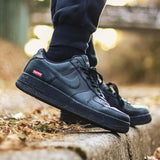 SUPREME X NIKE Air Force 1 Low Black Nike Nike - originalfook singapore