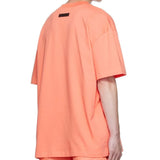 FEAR OF GOD Essentials Felt Logo Tee Coral FEAR OF GOD FEAR OF GOD - originalfook singapore