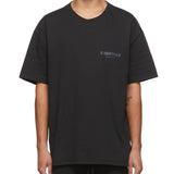 FEAR OF GOD Essentials Reflective Chest Logo Tee Black | ORIGINALFOOK