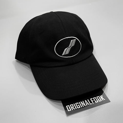 WE11DONE Basic Logo Embroidery Cap Black