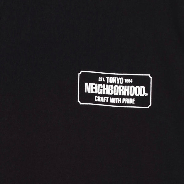 Neighborhood NH-1 SS CO Long Sleeve Tee Black Neighborhood Neighborhood - originalfook singapore