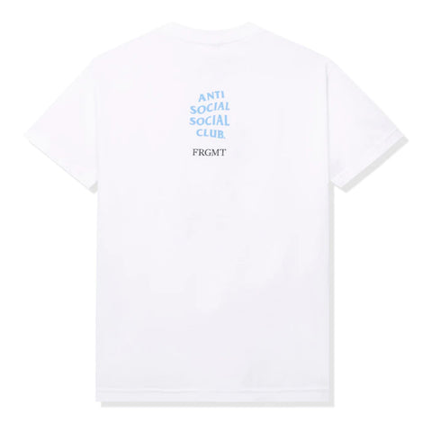 Anti Social Social Club X Fragment Called Interference Tee White Blue
