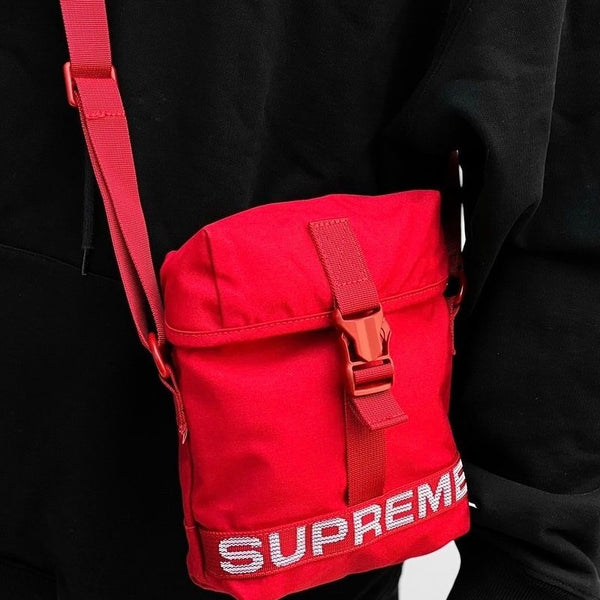 Supreme Field Side Bag Red supreme supreme - originalfook singapore