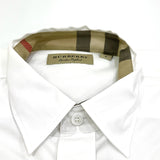 Burberry Cambridge Long Sleeve Shirt White BURBERRY BURBERRY - originalfook singapore
