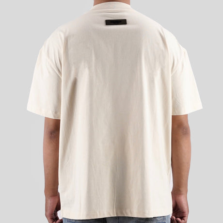FEAR OF GOD Essentials Felt Logo Tee Shell FEAR OF GOD FEAR OF GOD - originalfook singapore