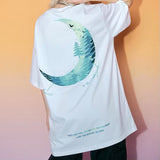 Rickyisclown [RIC] Forest Moon Tee White [R8210320e-QQQQ] RICKYISCLOWN RICKYISCLOWN - originalfook singapore