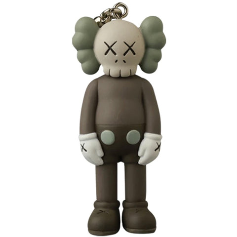 KAWS X MEDICOM Tokyo First Companion Keychain Set (Brown/Grey/Black)