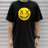 Rickyisclown [RIC] Smiley Face Tee Black [R8210913d-N7] RICKYISCLOWN RICKYISCLOWN - originalfook singapore