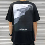 Rickyisclown [RIC] Calm Sea Tee Black [R1220414E-X6] RICKYISCLOWN RICKYISCLOWN - originalfook singapore
