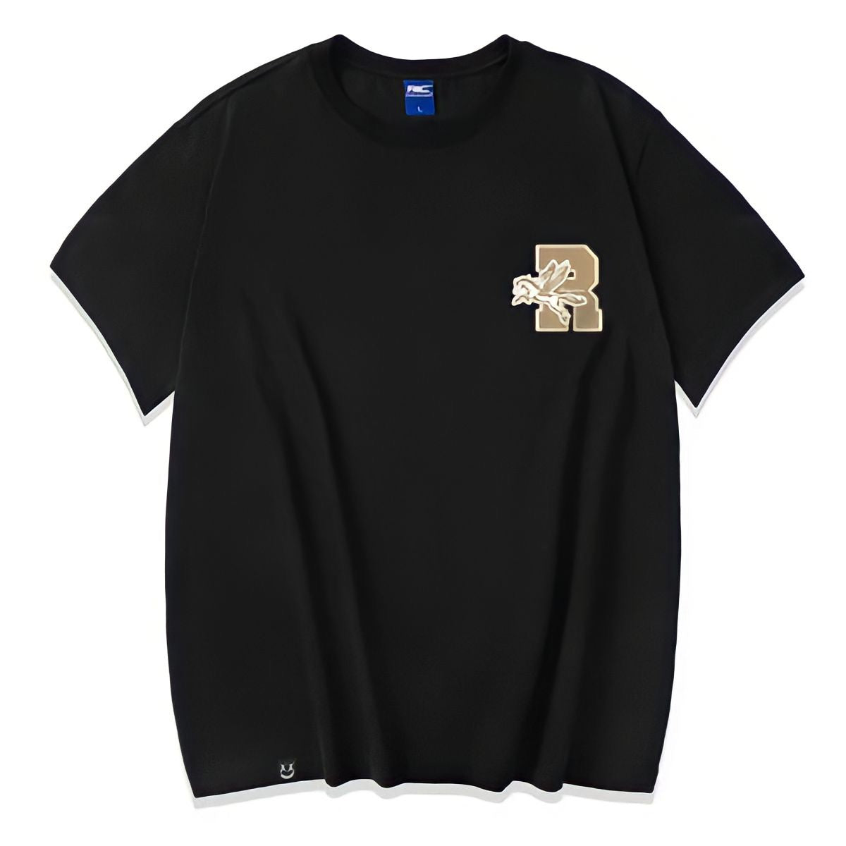 Rickyisclown [RIC] Pegasus Smiley Tee Black [R2280706e-Q6] RICKYISCLOWN RICKYISCLOWN - originalfook singapore
