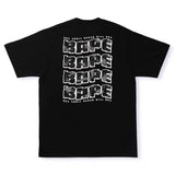 (12% OFF) BATHING APE Stroke Camo Distortion Tee Black BATHING APE BATHING APE - originalfook singapore