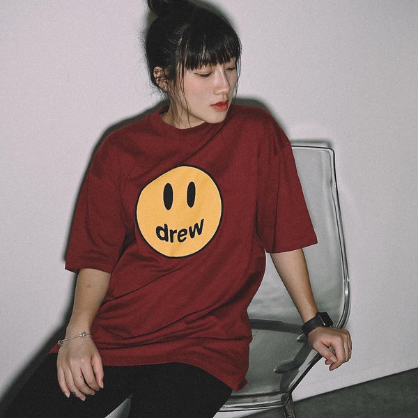 Drew House Mascot Tee Burgundy DREW HOUSE DREW HOUSE - originalfook singapore