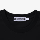 Bathing Ape X Undefeated College Tee Black BATHING APE BATHING APE - originalfook singapore