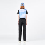 (60% OFF ) ADLV X LISA A Logo Emblem Embroidery Cargo Long Pants Black ADLV ADLV - originalfook singapore