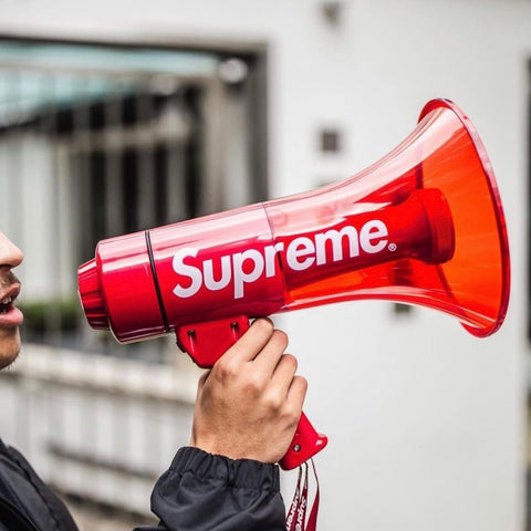 SUPREME X PYLE Waterproof Megaphone Red