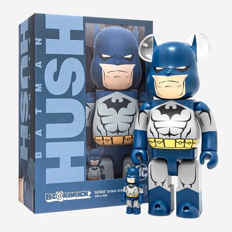 MEDICOM BEARBRICK DC Batman Hush Version 400% + 100% MEDICOM MEDICOM - originalfook singapore