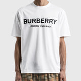 Burberry Logo Tee White BURBERRY BURBERRY - originalfook singapore