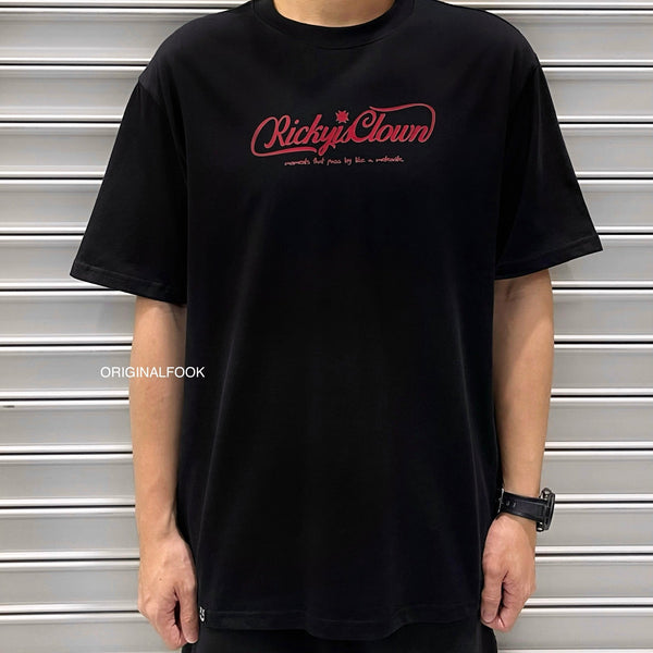 Rickyisclown [RIC] Vintage Oil Painting Tee Black [R4220414C-Y6] RICKYISCLOWN RICKYISCLOWN - originalfook singapore