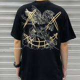 Rickyisclown [RIC] Pegasus Smiley Tee Black [R2280706e-Q6] RICKYISCLOWN RICKYISCLOWN - originalfook singapore