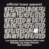 Undefeated 3M Reflective Staff Long Sleeve Tee Black undefeated undefeated - originalfook singapore