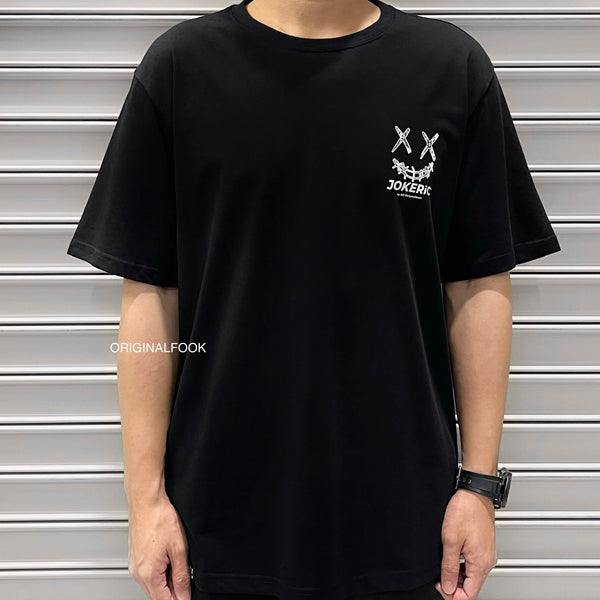 Rickyisclown [RIC] Snake Smiley Tee Black [R8211019k-P] RICKYISCLOWN RICKYISCLOWN - originalfook singapore