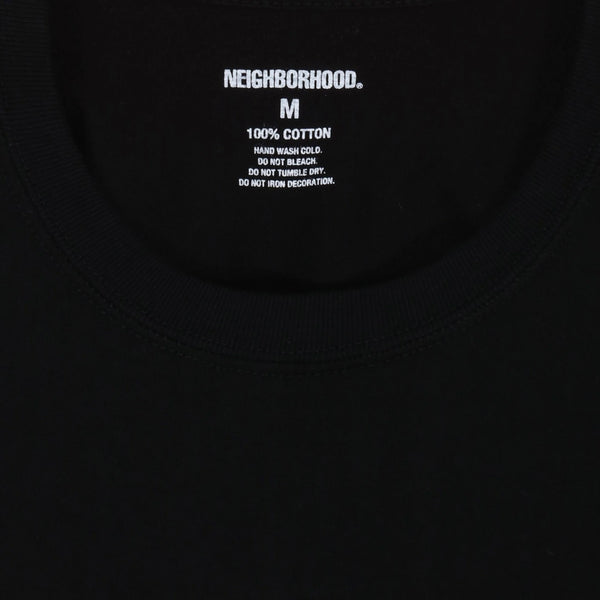 Neighborhood NH-12 SS CO Tee Black Neighborhood Neighborhood - originalfook singapore