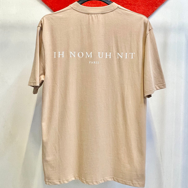 IH NOM UH NIT Paris Mask Authentic Tee Flesh NUS23297 IH NOM UH NIT IH NOM UH NIT - originalfook singapore