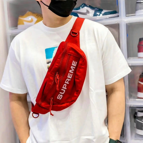 Supreme Field Waist Bag Red
