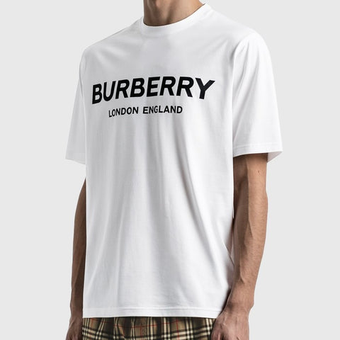 Burberry Logo Tee White