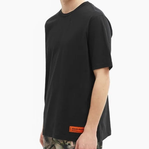 HERON PRESTON Recycled Logo Tee Black HERON PRESTON HERON PRESTON - originalfook singapore