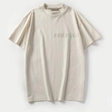 FEAR OF GOD Essentials Felt Logo Tee Shell FEAR OF GOD FEAR OF GOD - originalfook singapore