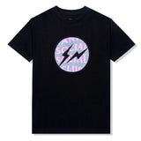 Anti Social Social Club X Fragment Called Interference Tee Black Pink ANTI SOCIAL SOCIAL CLUB ANTI SOCIAL SOCIAL CLUB - originalfook singapore