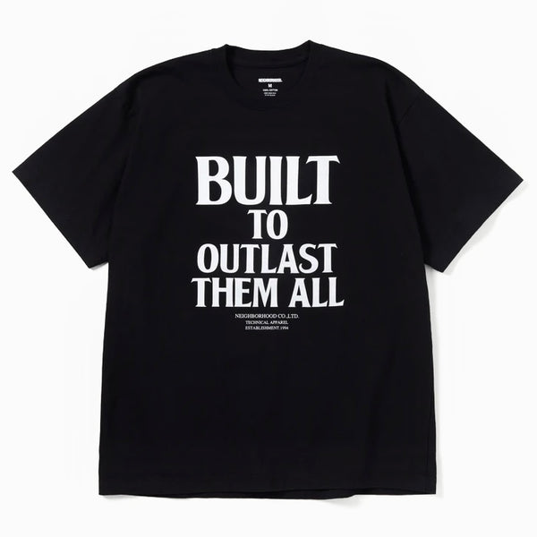 Neighborhood NH-7 Tee Black Neighborhood Neighborhood - originalfook singapore