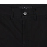 (60% OFF ) ADLV X LISA A Logo Emblem Embroidery Cargo Long Pants Black ADLV ADLV - originalfook singapore