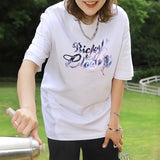 Rickyisclown [RIC] Mystical Butterfly Smiley Tee White [R11220514e-B6] RICKYISCLOWN RICKYISCLOWN - originalfook singapore