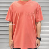 FEAR OF GOD Essentials Felt Logo Tee Coral FEAR OF GOD FEAR OF GOD - originalfook singapore