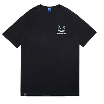 Rickyisclown [RIC] Camellia Ring Logo Tee Black [R19211228a-E5] RICKYISCLOWN RICKYISCLOWN - originalfook singapore