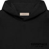 FEAR OF GOD Essentials Felt Logo Hoodie Black FEAR OF GOD FEAR OF GOD - originalfook singapore