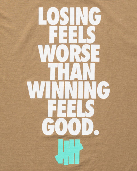 Undefeated Feel Good Tee Tan undefeated undefeated - originalfook singapore