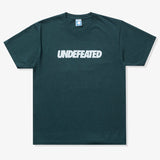 Undefeated Big Logo Tee Midnight Green undefeated undefeated - originalfook singapore